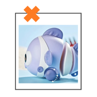 (Bad)speelgoed clowns vis blauw